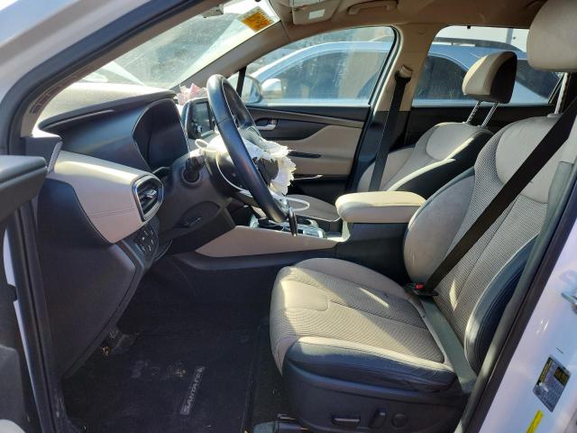 5NMS3CADXKH029401 - 2019 HYUNDAI SANTA FE SEL Սպիտակ լուսանկար 7