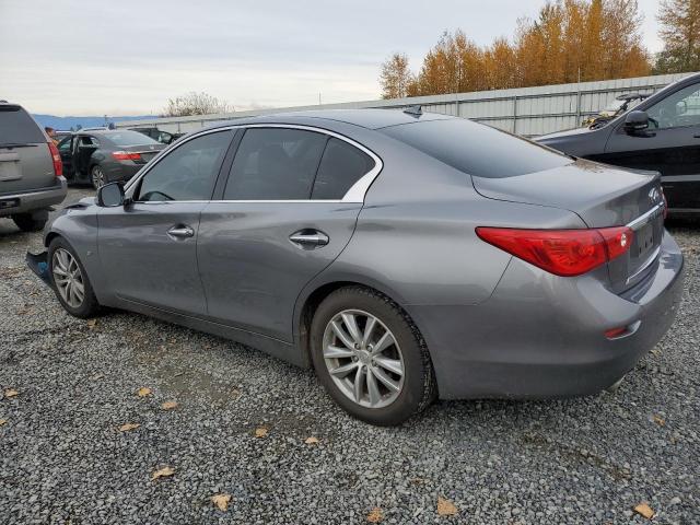JN1BV7AP3FM343775 - 2015 INFINITI Q50 BASE GRAY photo 2