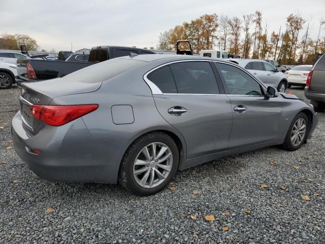 JN1BV7AP3FM343775 - 2015 INFINITI Q50 BASE GRAY photo 3