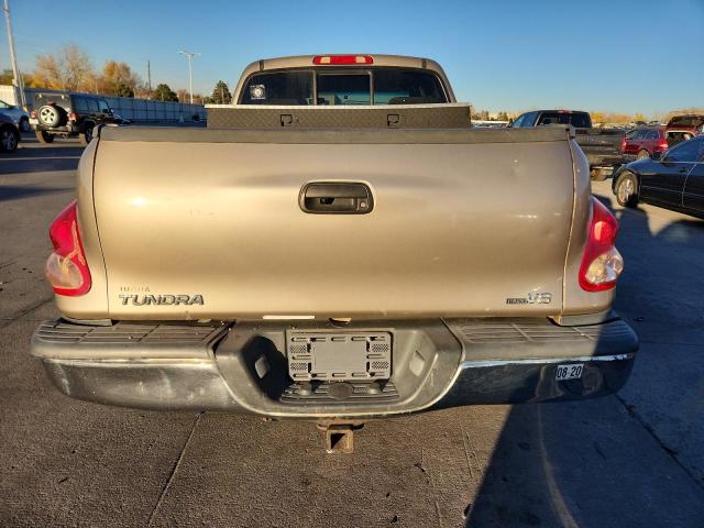 5TBRT341X4S452343 - 2004 TOYOTA TUNDRA ACCESS CAB SR5 TAN photo 6