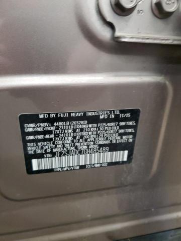 JF2SJADC7GH485489 - 2016 SUBARU FORESTER 2.5I PREMIUM Bej foto 13