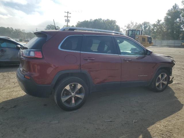 1C4PJLDX6KD111717 - 2019 JEEP CHEROKEE LIMITED BURGUNDY photo 3