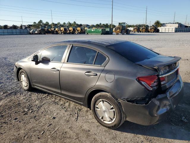 2HGFB2F65DH575578 - 2013 HONDA CIVIC HF GRAY photo 2