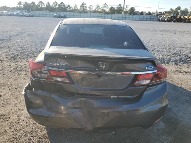 2HGFB2F65DH575578 - 2013 HONDA CIVIC HF GRAY photo 6