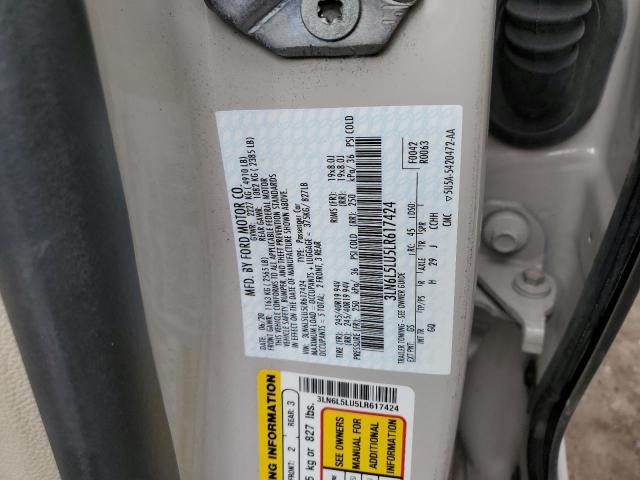 3LN6L5LU5LR617424 - 2020 LINCOLN MKZ RESERVE თეთრი ფოტო 14