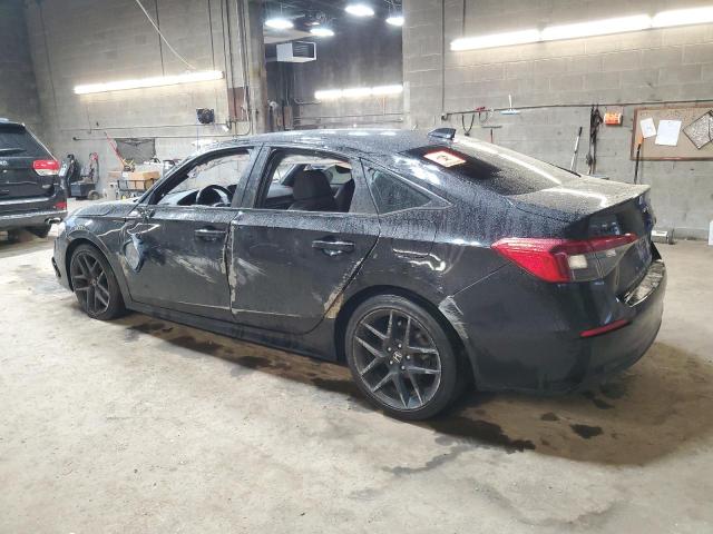 2HGFE2F56NH532965 - 2022 HONDA CIVIC SPORT BLACK photo 2