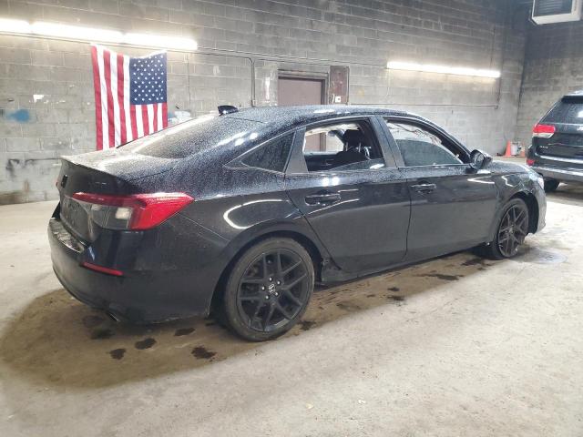 2HGFE2F56NH532965 - 2022 HONDA CIVIC SPORT BLACK photo 3
