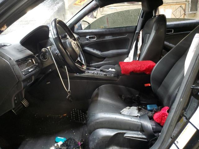 2HGFE2F56NH532965 - 2022 HONDA CIVIC SPORT BLACK photo 7