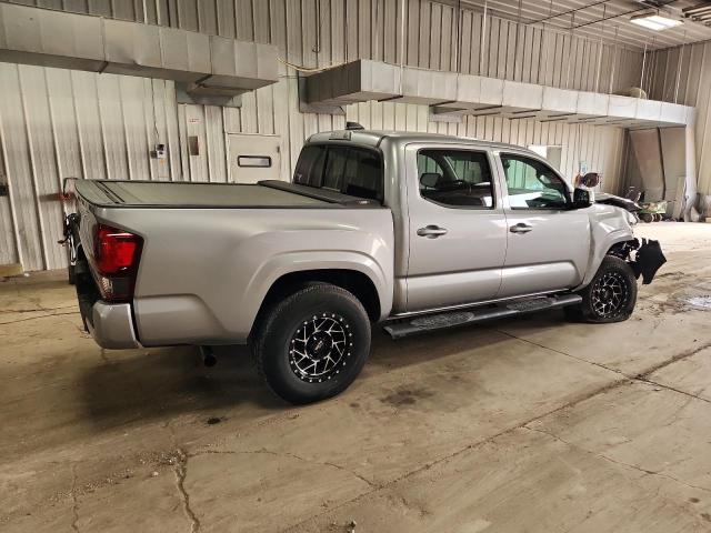 3TMCZ5AN1MM372329 - 2021 TOYOTA TACOMA DOUBLE CAB SILVER photo 3