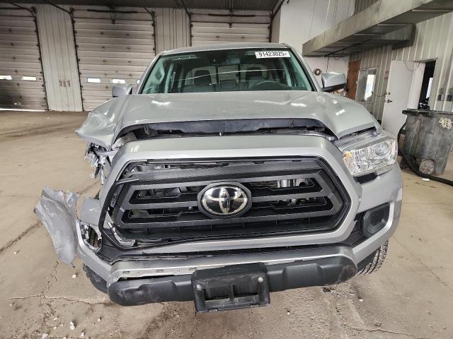 3TMCZ5AN1MM372329 - 2021 TOYOTA TACOMA DOUBLE CAB SILVER photo 5