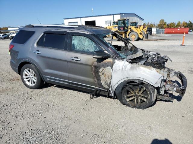 1FM5K7D84EGC36413 - 2014 FORD EXPLORER XLT GRAY photo 4