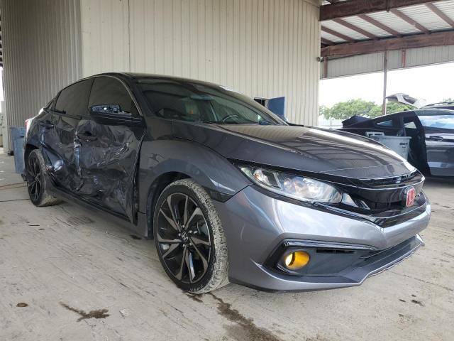 2HGFC2F83LH547758 - 2020 HONDA CIVIC SPORT GRAY photo 4