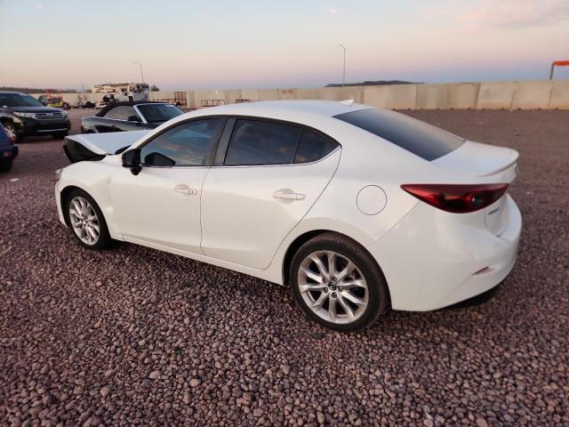 JM1BM1W34E1180850 - 2014 MAZDA 3 GRAND TOURING WHITE photo 2