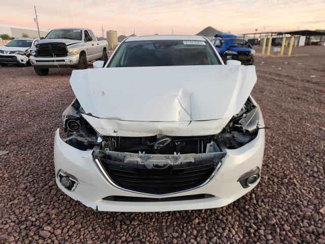 JM1BM1W34E1180850 - 2014 MAZDA 3 GRAND TOURING WHITE photo 5