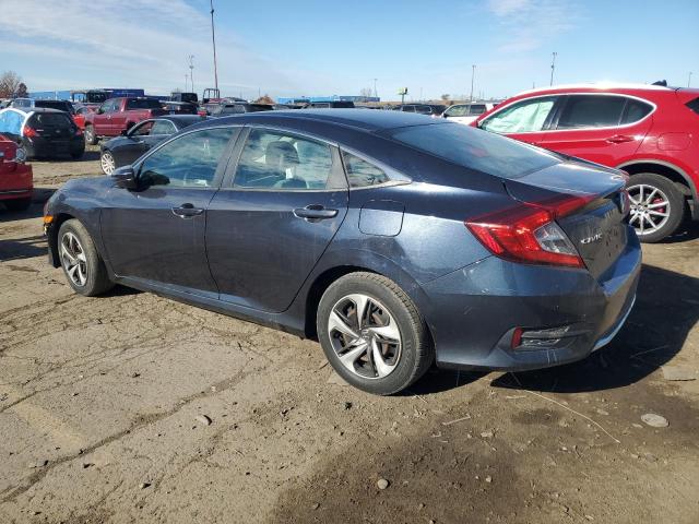 19XFC2F64KE028869 - 2019 HONDA CIVIC LX BLUE photo 2