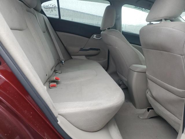 2HGFB2F82CH535877 - 2012 HONDA CIVIC EX MAROON photo 10
