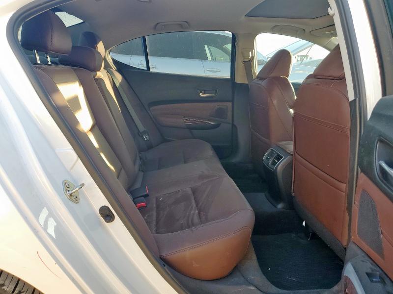 19UUB2F53GA006004 - 2016 ACURA TLX TECH WHITE photo 10