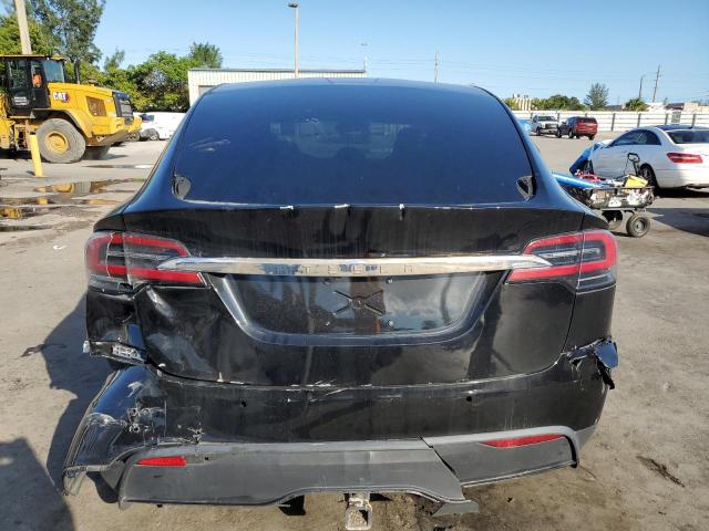 5YJXCDE43KF186128 - 2019 TESLA MODEL X BLACK photo 6