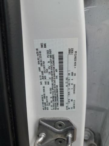 1FMCU0GD6KUB06745 - 2019 FORD ESCAPE SE WHITE photo 13