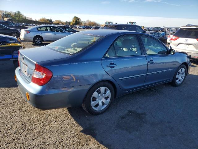 4T1BE30K64U833356 - 2004 TOYOTA CAMRY LE BLUE photo 3