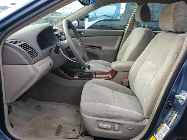 4T1BE30K64U833356 - 2004 TOYOTA CAMRY LE BLUE photo 7