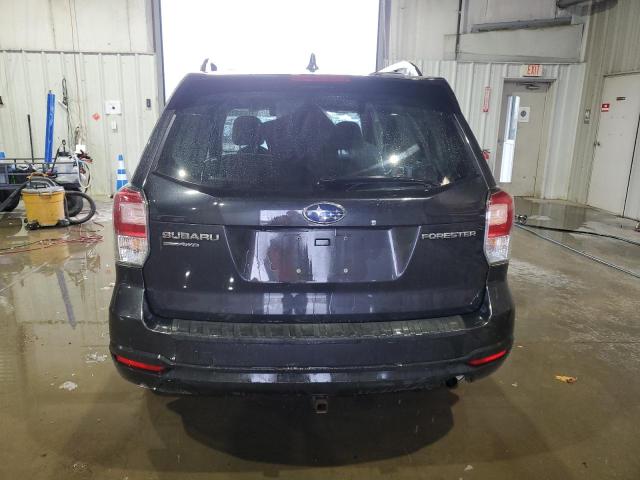 JF2SJAGC6JH574831 - 2018 SUBARU FORESTER 2.5I PREMIUM Սև լուսանկար 6