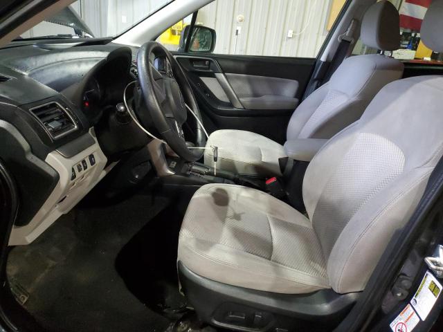 JF2SJAGC6JH574831 - 2018 SUBARU FORESTER 2.5I PREMIUM Սև լուսանկար 7