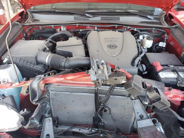 3TMAZ5CN3MM152212 - 2021 TOYOTA TACOMA DOUBLE CAB წითელი ფოტო 11