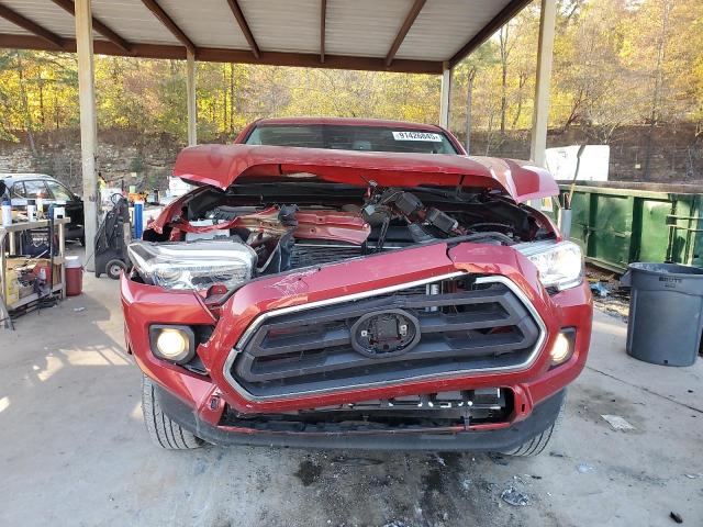 3TMAZ5CN3MM152212 - 2021 TOYOTA TACOMA DOUBLE CAB წითელი ფოტო 5