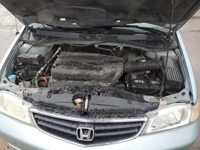 5FNRL18053B147087 - 2003 HONDA ODYSSEY EXL BLUE photo 12