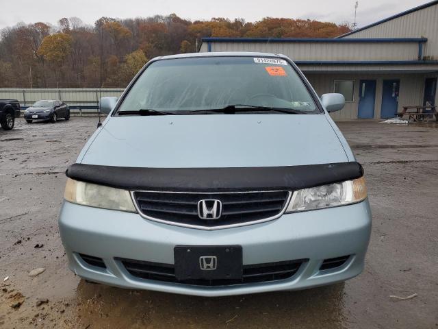 5FNRL18053B147087 - 2003 HONDA ODYSSEY EXL BLUE photo 5