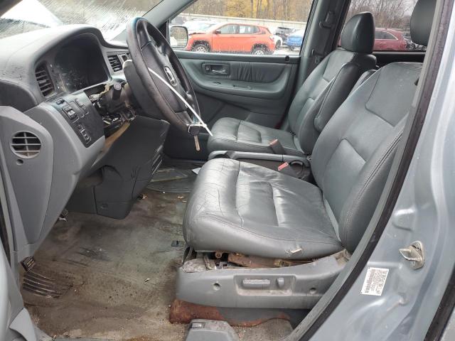 5FNRL18053B147087 - 2003 HONDA ODYSSEY EXL BLUE photo 7