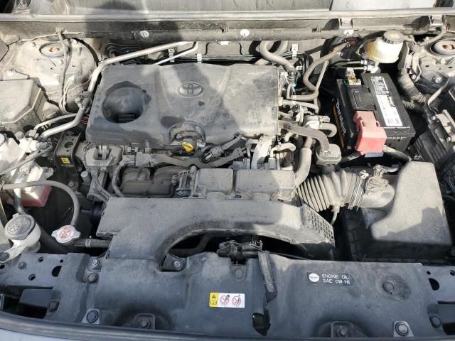 JTMP1RFVXKJ020028 - 2019 TOYOTA RAV4 XLE GRAY photo 11