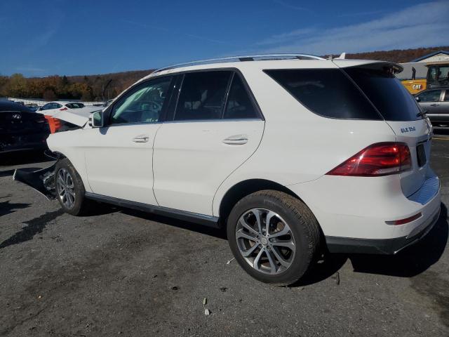 4JGDA5HB8GA744379 - 2016 MERCEDES-BENZ GLE 350 4MATIC WHITE photo 2