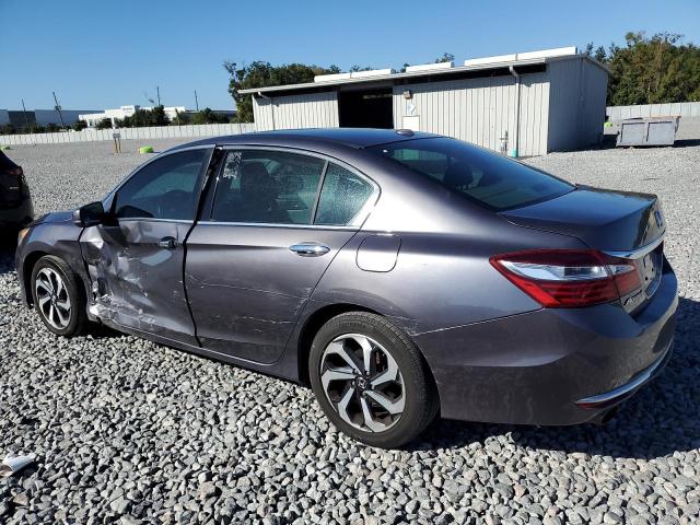 1HGCR3F86GA022396 - 2016 HONDA ACCORD EXL GRAY photo 2