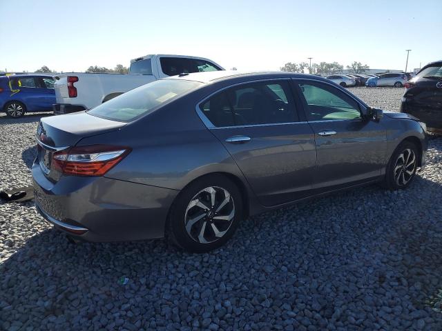 1HGCR3F86GA022396 - 2016 HONDA ACCORD EXL GRAY photo 3
