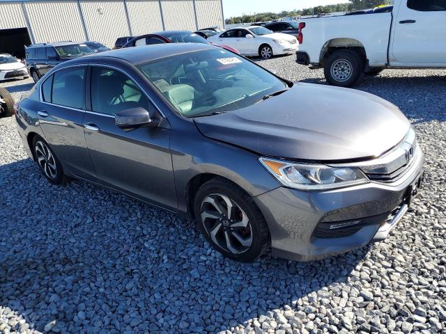1HGCR3F86GA022396 - 2016 HONDA ACCORD EXL GRAY photo 4