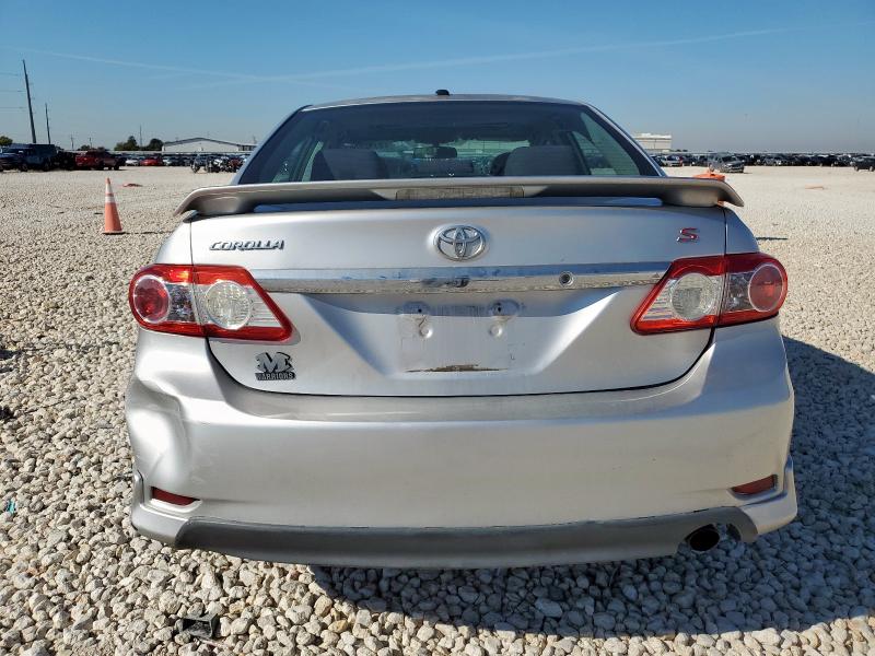 5YFBU4EE9CP041844 - 2012 TOYOTA COROLLA BASE 银色 照片 6