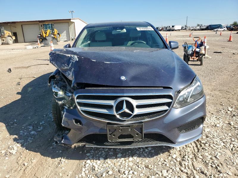 WDDHF8JB2EA889343 - 2014 MERCEDES-BENZ E 350 4MATIC GRAY photo 5