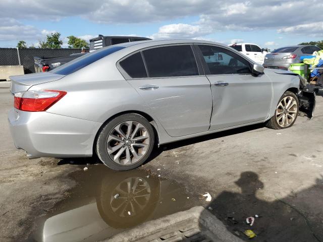 1HGCR2F50DA214649 - 2013 HONDA ACCORD SPORT SILVER photo 3