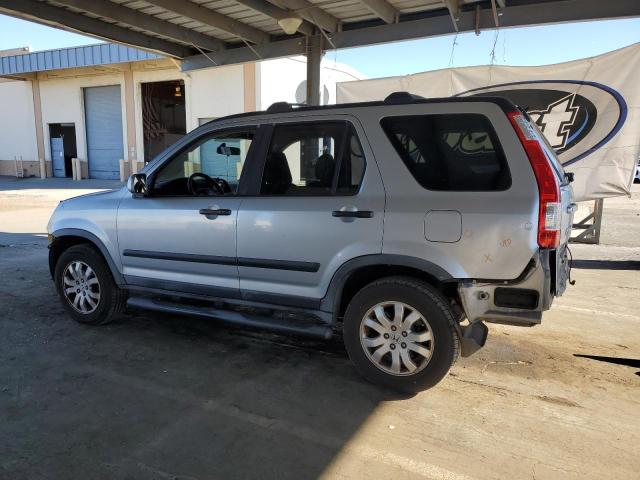 JHLRD78865C017991 - 2005 HONDA CR-V EX SILVER photo 2