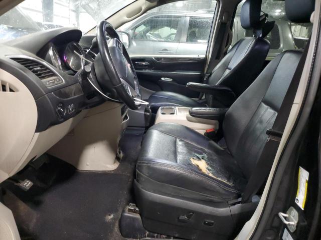 2C4RC1CG0FR728235 - 2015 CHRYSLER TOWN & COU TOURING L BLACK photo 7