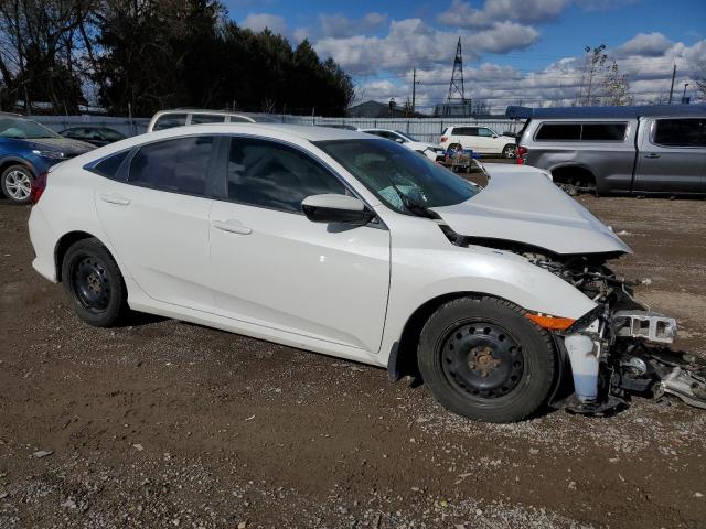 2HGFC2F53KH041576 - 2019 HONDA CIVIC LX WHITE photo 4