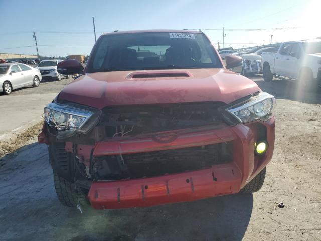 JTEBU5JR2K5712549 - 2019 TOYOTA 4RUNNER SR5/SR5 PREMIUM Kırmızı fotoğraf 5