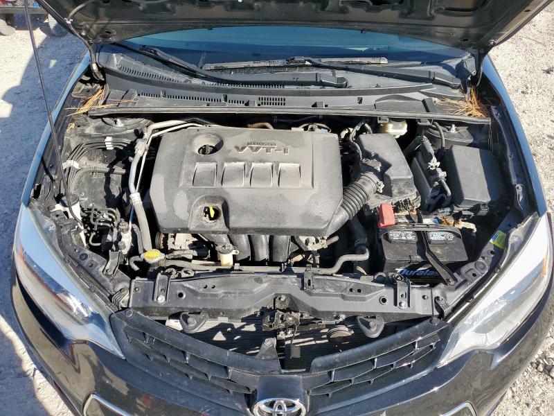 2T1BURHEXFC312620 - 2015 TOYOTA COROLLA L Սև լուսանկար 11