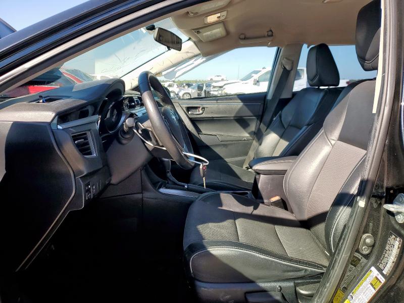 2T1BURHEXFC312620 - 2015 TOYOTA COROLLA L Սև լուսանկար 7