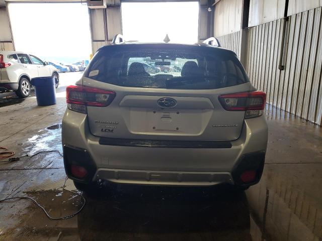 JF2GTAEC5M8231709 - 2021 SUBARU CROSSTREK PREMIUM SILVER photo 6