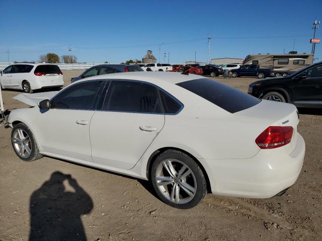 1VWBT7A31EC091350 - 2014 VOLKSWAGEN PASSAT SE WHITE photo 2