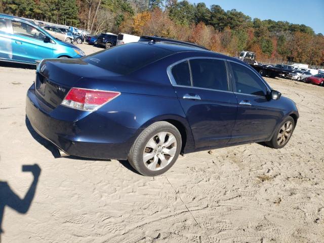 1HGCP36899A051156 - 2009 HONDA ACCORD EXL BLUE photo 3