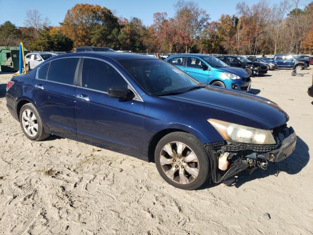 1HGCP36899A051156 - 2009 HONDA ACCORD EXL BLUE photo 4